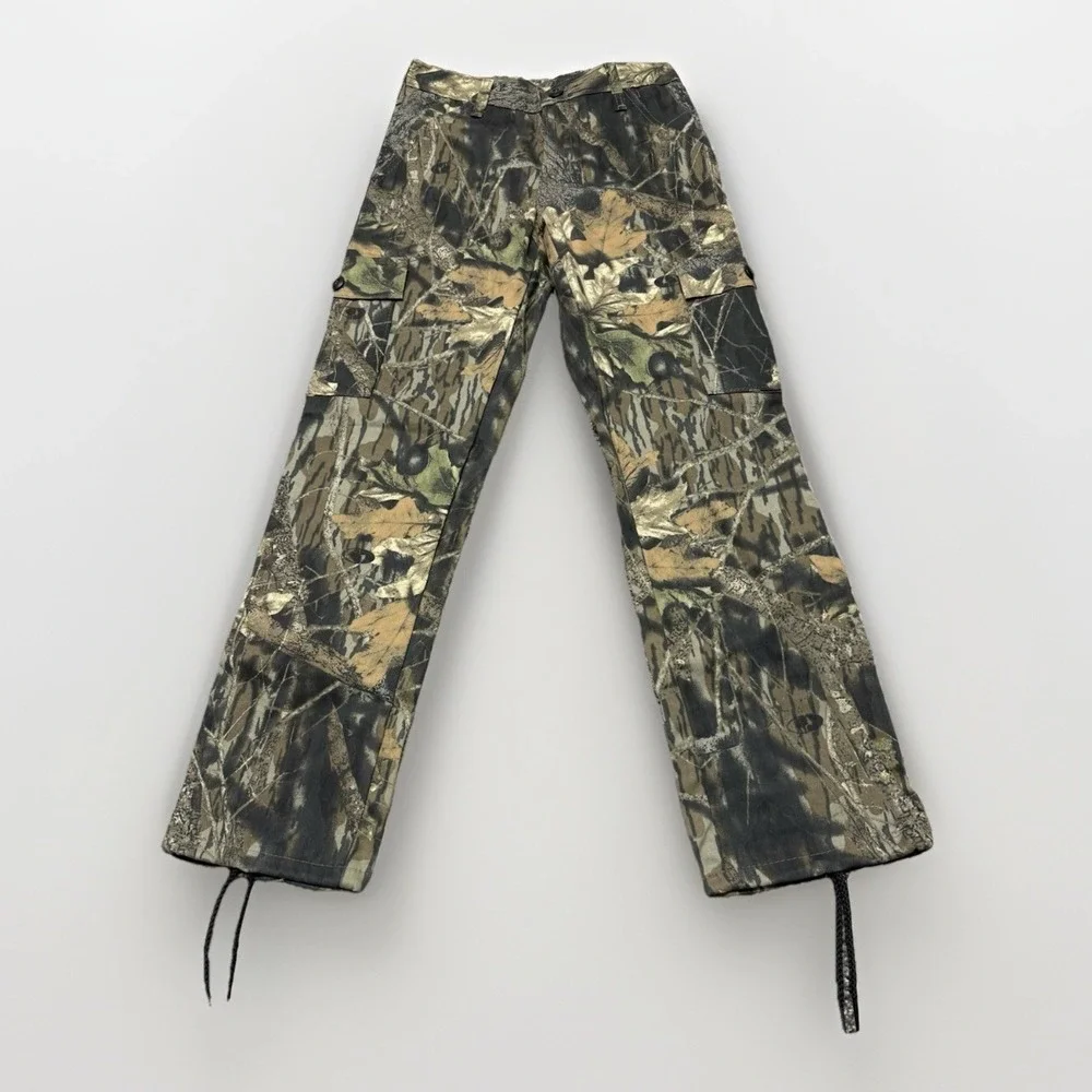 NWOT Liberty Realtree Camo Pants Youth Large 14-16 Hunting Fishing Cargo Pockets